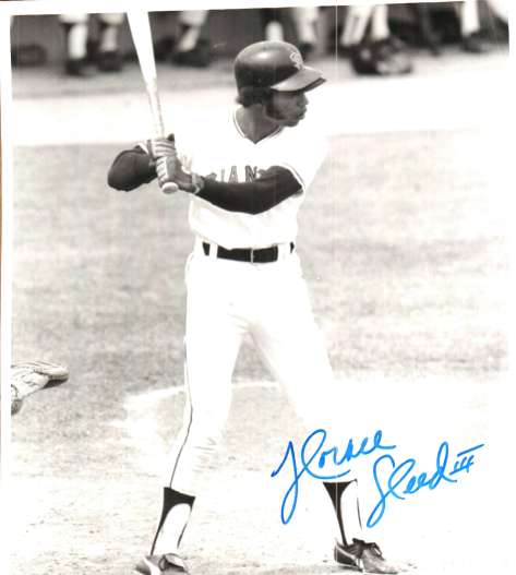 AUTOGRAPHED  HORACE SPEED  San Francisco Giants Photo