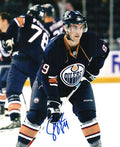 Autographed SAM GAGNER EDMONTON OILERS Photo