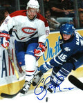 Autographed GUILLAUME LATENDRESSE Montreal Canadiens Photo