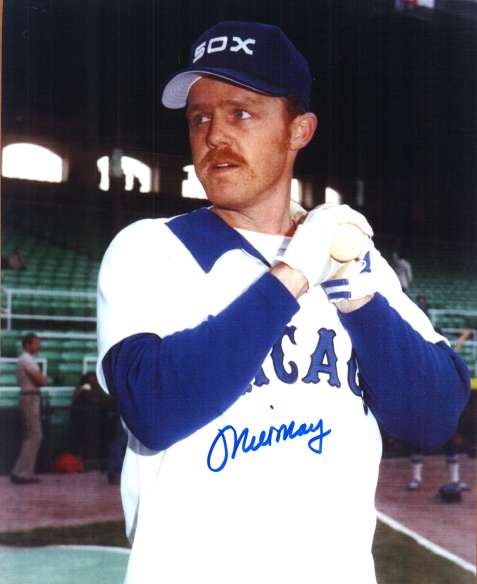 AUTOGRAPHED  photo MILT MAY Chicago White Sox