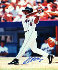 AUTOGRAPHED MELVIN MORA 8X10 New York Mets photo