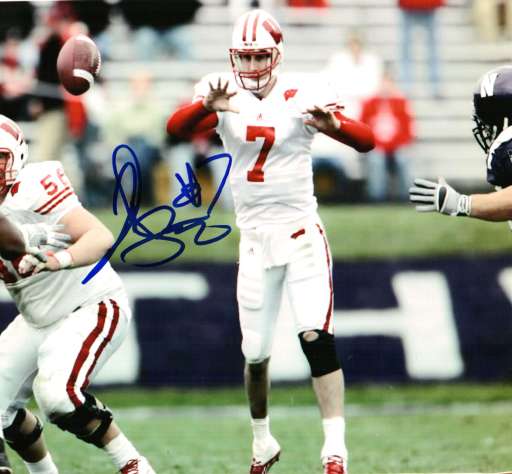 Autgraphed JOHN STOCCO WISCONSIN Photo