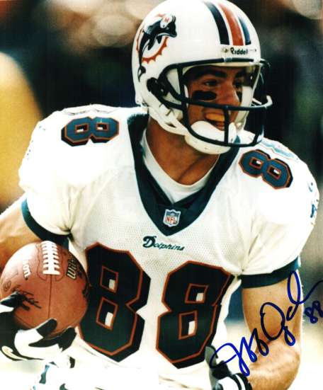 Autographed JEFF OGDEN  Miami Dolphins  photo