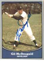 Signed GIL MCDOUGALD Pacific Legends Card