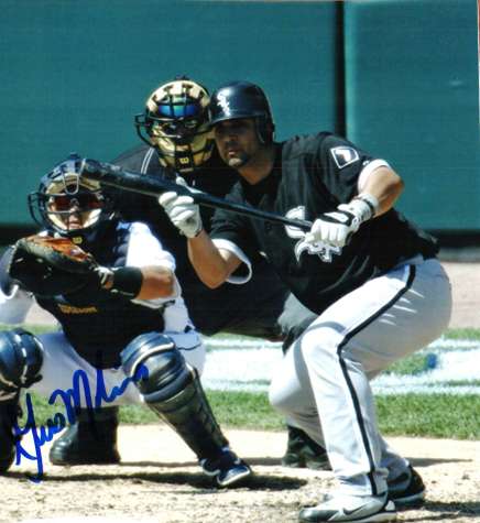 AUTOGRAPHED  photo GUS MOLINA Chicago White Sox