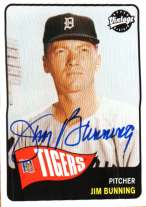 Autographed JIM BUNNING 2003 Upper Deck Vintage Card