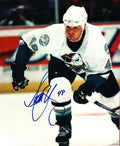 Autographed SCOTT YOUNG Anaheim Ducks Photo