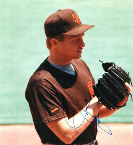 AUTOGRAPHED JIMMY JONES  SD Padres photo