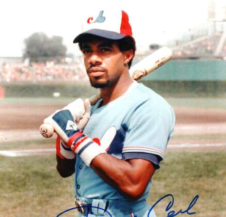 AUTOGRAPHED DAVE CASH Montreal Expos Photo