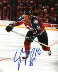 Autographed SHJON PODEIN Colorado Avalanche Photo
