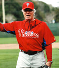 AUTOGRAPHED PETE MACKANIN 8x10 Philadelphia Phillies Photo