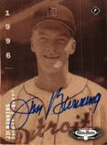 Autographed JIM BUNNING 1996 Fleer Box Score Card