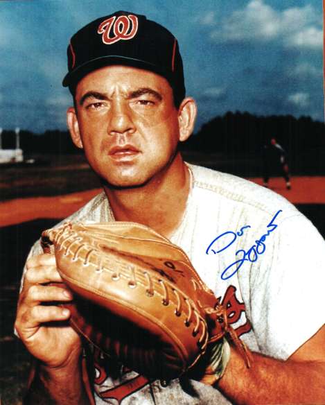 AUTOGRAPHED DON LEPPERT 8x10 Washington Senators Photo