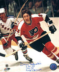 Autographed DON SALESKI 8X10 Philadelphia Flyers Photo