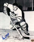 Autographed FLEMING MACKELL  Maple Leafs  photo