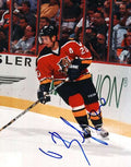 Autographed VALERI BURE Florida Panthers Photo