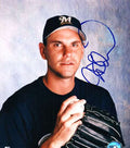 AUTOGRAPHED JEFF DAMICO photo  Milwaukee Brewers