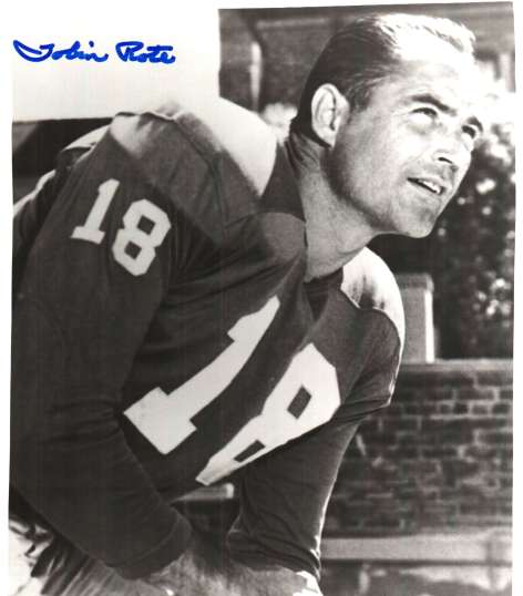 Autographed TOBIN ROTE photo - DETROIT LIONS