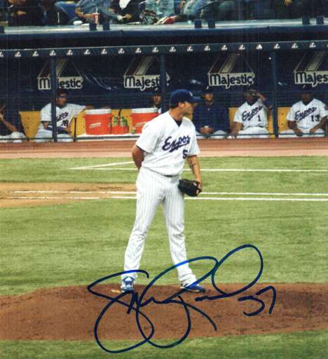 AUTOGRAPHED JON RAUCH Montreal Expos Photo
