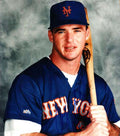 AUTOGRAPHED ANDY TOMBERLAIN New York Mets photo