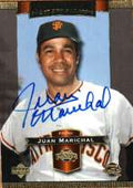 Autographed JUAN MARICHAL 2003 Upper Deck Sweet Spot Classics Card