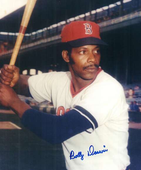 AUTOGRAPHED BOBBY DARWIN  Boston Red Sox photo