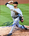 AUTOGRAPHED  photo CHARLES MORTON - Pittsburgh Pirates