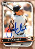 Autographed JACK CLARK 2005 UPPER DECK CLASSICS CARD