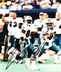 Autographed LESLIE SHEPHERD  Miami Dolphins  photo