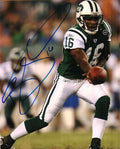 Autographed BRAD SMITH 8X10 New York Jets photo