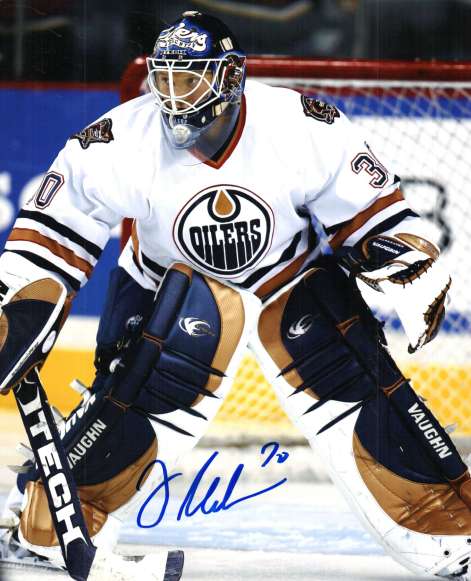 AUTOGRAPHED SIGNED photo JUSSI MARKKANEN Oilers