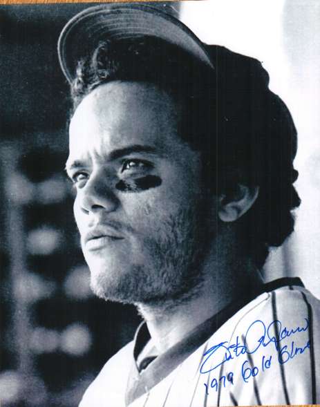 AUTOGRAPHED SIXTO LEZCANO photo  Milwaukee Brewers