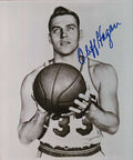 Autographed CLIFF HAGAN -  ST LOUIS HAWKS photo