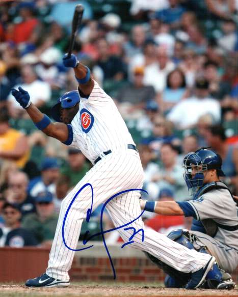AUTOGRAPHED CRAIG MONROE 8X10 Chicago Cubs Photo