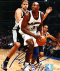 Autographed BRENDON HAYWOOD Washington Wizards Photo