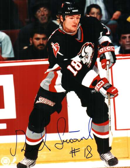 Autographed MICHAL GROSEK Buffalo Sabres Photo