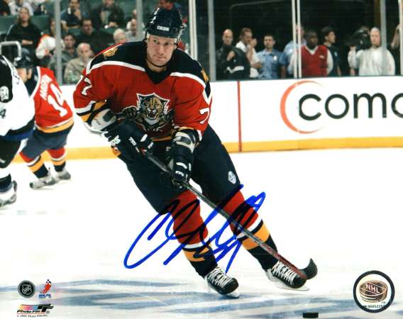Autographed CHRIS GRATTON  Florida Panthers Photo