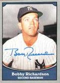 Signed BOBBY RICHARDSON Pacific Legends Card