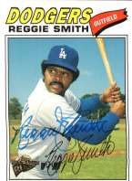 REGGIE SMITH Autographed 2004 Topps Fan Favorites Card
