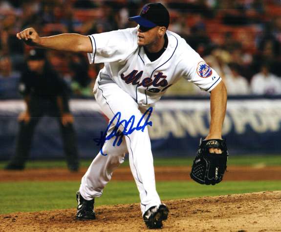 AUTOGRAPHED HENRY OWENS New York Mets photo