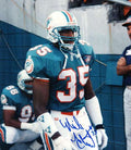 Autographed MIKE STEWART  Miami Dolphins  photo
