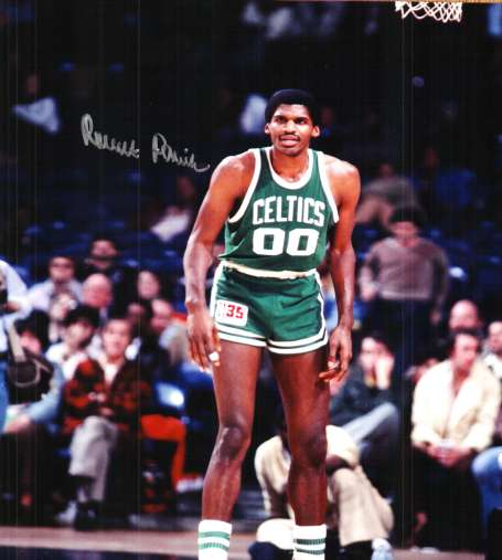 Autographed  ROBERT PARISH 8x10 Boston Celtics  photo