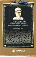 Autographed JIM BUNNING 2006 PHILLIES TOYOTA postcard