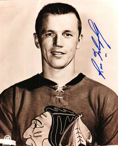 Autographed RON MURPHY Photo Chicago  Blackhawks