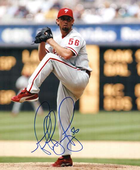 AUTOGRAPHED GEOFF GEARY 8x10 Philadelphia Phillies Photo