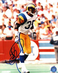 AUTOGRAPHED KEITH LYLE photo St Louis Rams