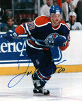 Autographed DAVID OLIVER EDMONTON OILERS Photo
