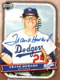 Autographed FRANK HOWARD 2005 UPPER DECK CLASSICS CARD