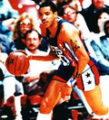 Autographed OTIS BIRDSONG New Jersey Nets Photo