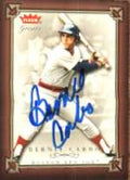 Autographed BERNIE CARBO 2004 Fleer Greats of the Game Card